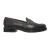 Kickers Dames/Dames Lach Leren Loafers (Zwart)