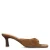 Manfield suède muiltjes camel