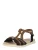 TOM TAILOR Sandalen met riem  donkerblauw / cappuccino