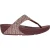 FitFlop Dames Lulu Shimmer Wave Tussenstuk Sandalen (Bruin)