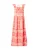 VERO MODA Zomerjurk ‘Dicthe’  oranje / wit