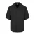 Urban Classics – Relaxed Seersucker Short Sleeve Overhemd – S – Zwart