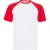 Fruit of the Loom Heren t-shirt honkbal met korte mouwen
