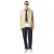 Pretty Green Herenoverhemd met patroon en voorzak (Zand)