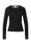 COMMA Shirt  zwart / wit