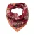 Mango sjaal met bloemenprint rood