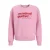 JJXX GIRL sweater met tekst – roze