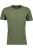 RAGMAN T-Shirt ronde hals olijf, Gestreept