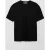 T-shirt met ribstructuur en ronde hals