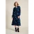 POM Amsterdam Dress – Feathers And Floral Blue