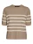 VERO MODA Trui ‘VMSABA’  camel / wit