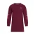 TYGO & vito midi sweatjurk met sterren – donkerrood