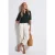 Street One Dames Shirt met gespleten hals in Groen