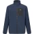 Regatta Heren Frankie Full Zip Fleecejack (Marine, Zwart)