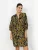 Soyaconcept Jurk ‘Feodora’  lichtbeige / karamel / zwart