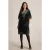 White Stuff Ash Velvet Mix Dress Teal Print