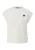 QS Shirt  ecru / zwart