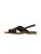 Paul Green Sandalen met riem  donkerbruin