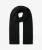 Heritage Rib Knit Sjaal Black