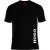 Hugo Heren Logo Biologisch Katoenen T-Shirt (Zwart)