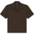 Malelions Junior Horizon Ribbed Shirt | Dark Brown