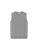GOBI Cashmere Gebreide bodywarmer ‘Women’s Timeless Cashmere Crewneck Vest’  grijs gemêleerd