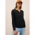 Cecil Dames Shirt in tuniekstijl in Zwart