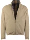 Zomerjas Barbour beige reversible waterdicht kort