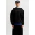 JACK & JONES ESSENTIALS oversized sweater – zwart