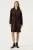 Bruine corduroy jurk