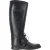 Givenchy kniehoge regenlaarzen met vetersluiting in zwart rubber