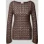 comma – female – Trui met ajourpatroon van een alpaca-mix