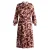 YEST CURVE YESTCurvetess Dresses – Wine Red/Multi Colou –