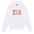 Diesel gescheurd logo witte hoodie