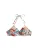 Next Bikinitop  turquoise / roestbruin / wit