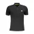 Gianmarco Venturi Zwarte Katoenen Polo Shirt voor Heren