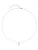 Hey Happiness Ketting  zilver