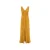 V-hals Jurk met Splitzoom Dames Haris Cotton Essentials