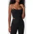 GUESS Aisha Bustier Top Ba Jet Black A996