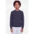 JACK & JONES JUNIOR katoenen gebreide trui – donkerblauw
