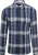 Anerkjendt Overhemd Leif Ruit Indigo