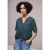 Street One Dames Blouse met omslag in Groen