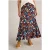 White Stuff Sara Maxi Skirt Navy Print