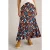 White Stuff Sara Maxi Skirt Navy Print