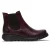 Fly London Dames Rode SALV Chelsea Leren Enkel Casual Wedge Heel Laarzen