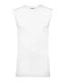 Slater Stretch 1-pack Mouwloos T-shirt Ronde Hals Wit   M