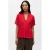 OBJECT blouse met linnen rood