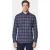 BOSS Orange Overhemd heren Blauw Rickert_M 10281802 01 50569719/404
