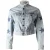 Sandro Paris Liverpool Versierde Denimjack in Blauw Denim