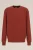 WE Fashion – Heren regular fit sweater met structuur – Regular fit – Lichtrood –